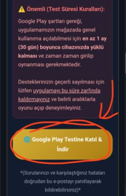 Adım 1 - E-posta Daveti
